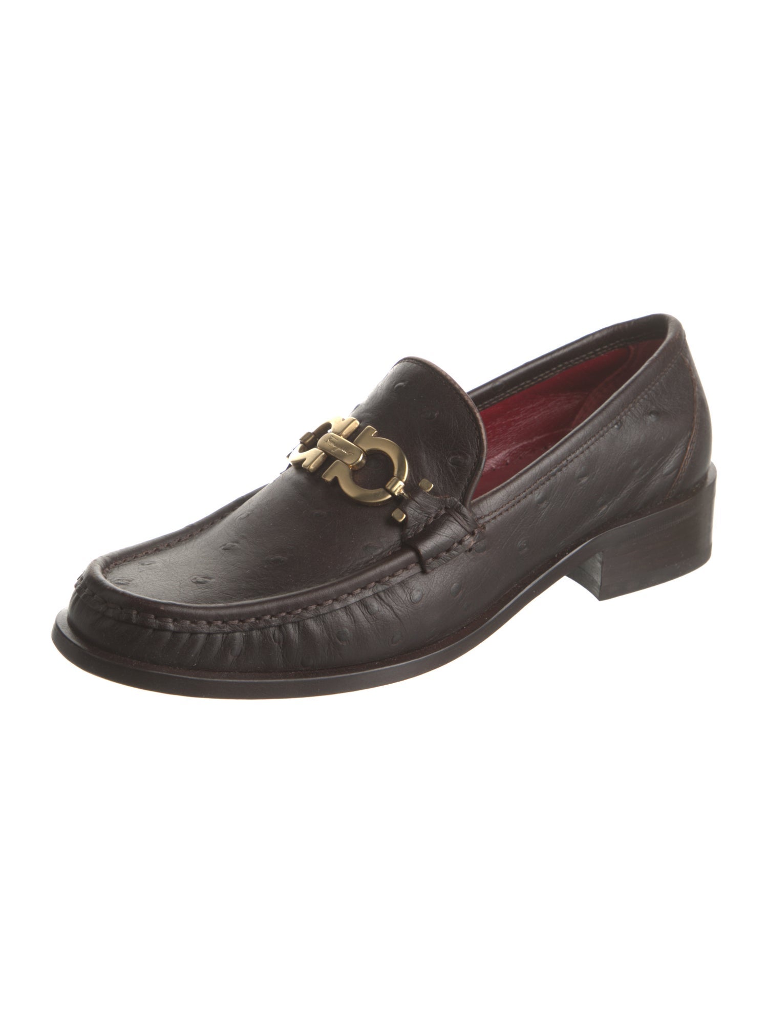 Salvatore Ferragamo Leather Loafers w/ Tags