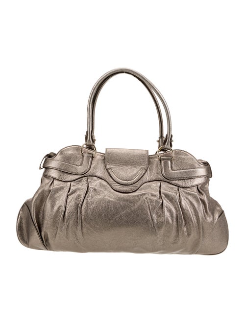 Salvatore Ferragamo Vegan Leather Top Handle Bag