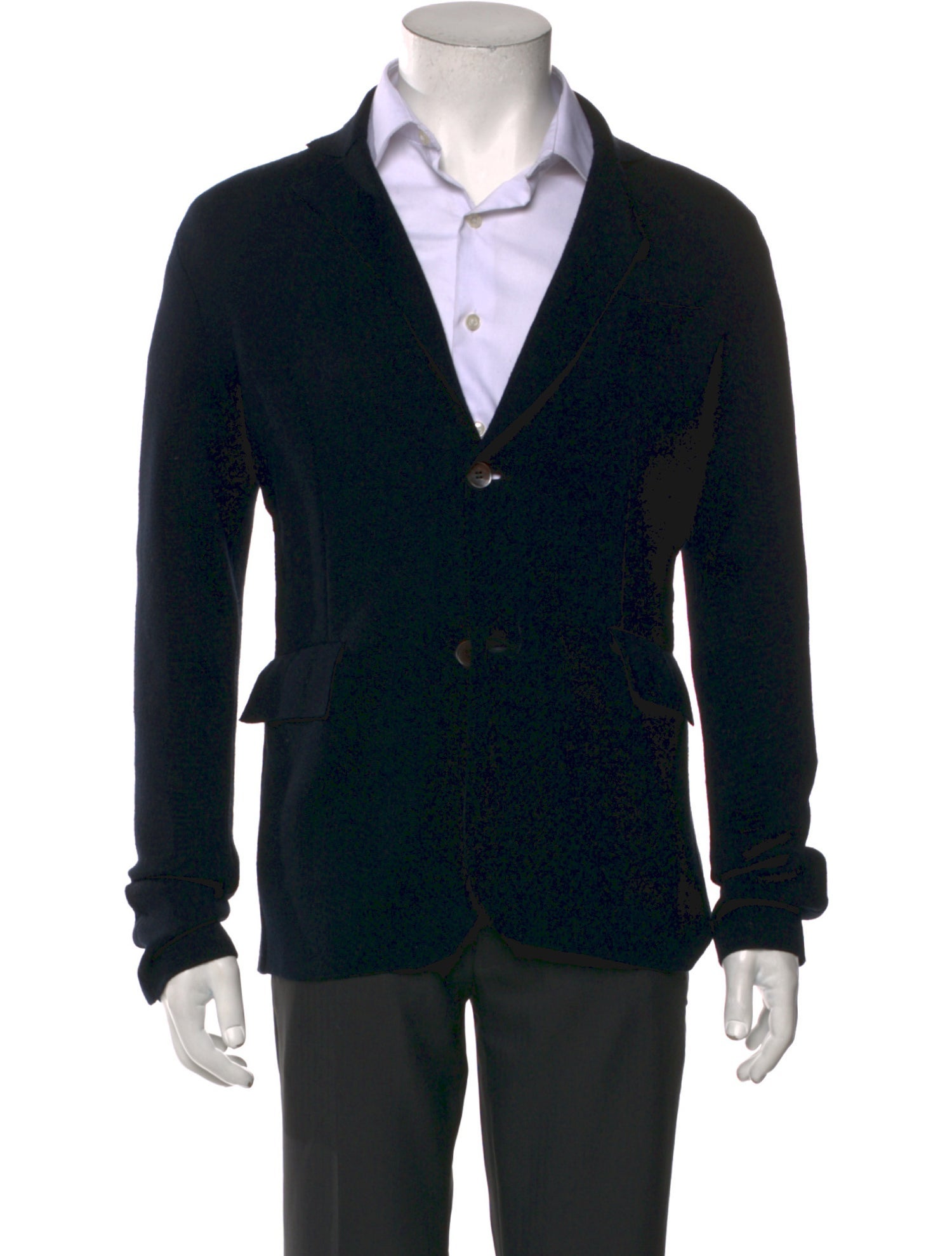 Salvatore Ferragamo Virgin Wool V-Neck Cardigan