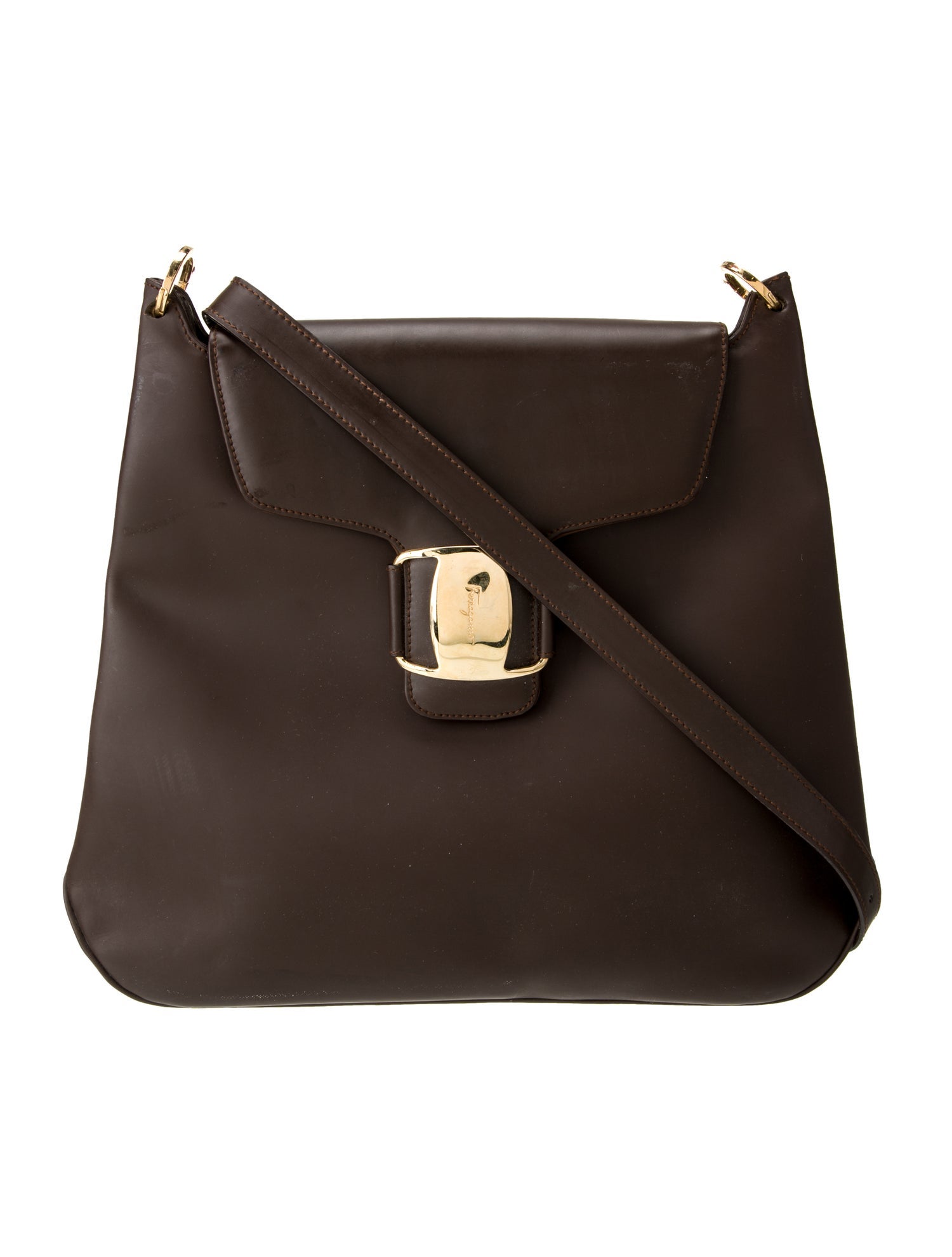 バッグ SalvatoreFerrgamo leather shoulder bag FERRAGAMO Leather Shoulder Bag on SALE | Saks OFF 5TH