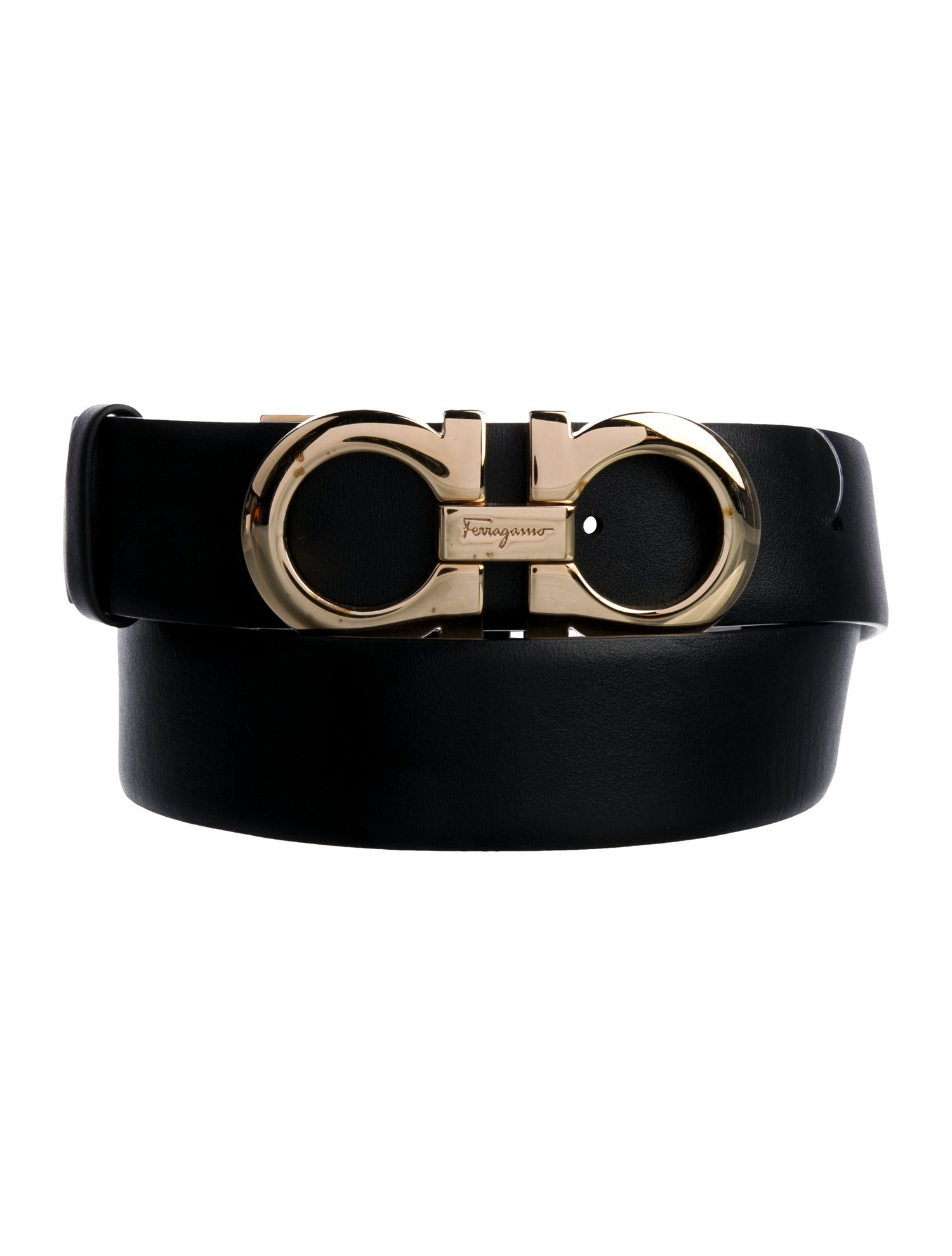 Salvatore Ferragamo Leather Belt Kit