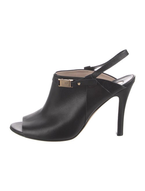 Salvatore Ferragamo Leather Mules