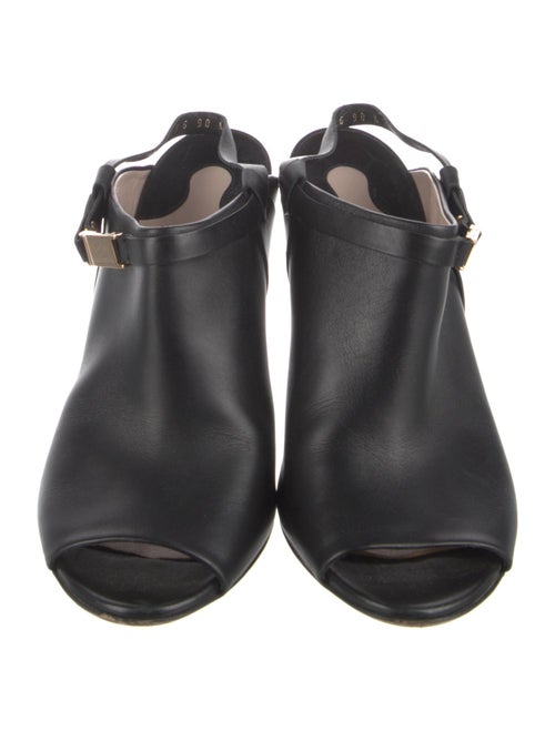 Salvatore Ferragamo Leather Mules