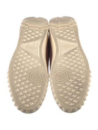 Salvatore Ferragamo Velvet Sneakers