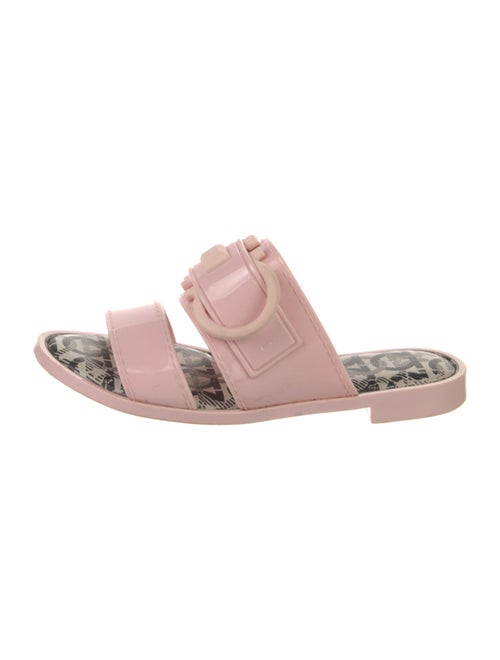 Salvatore Ferragamo Patent Leather Slides