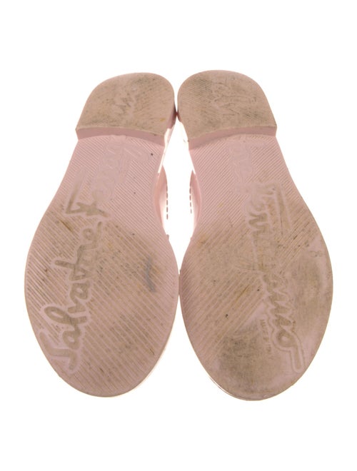 Salvatore Ferragamo Patent Leather Slides