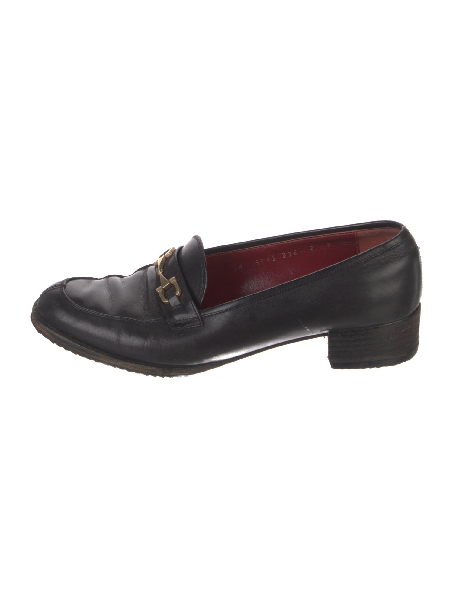 Salvatore Ferragamo Leather Loafers