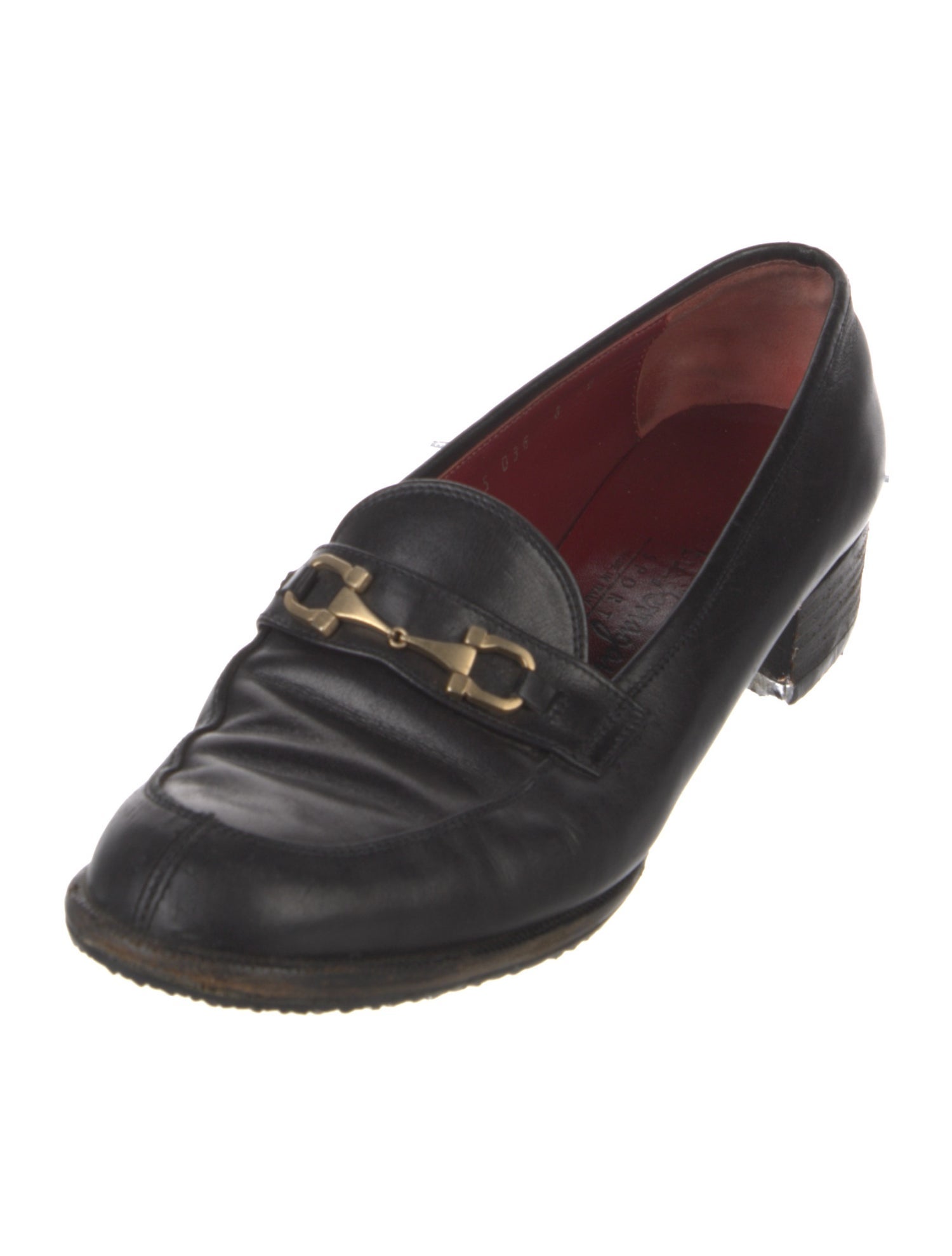 Salvatore Ferragamo Leather Loafers