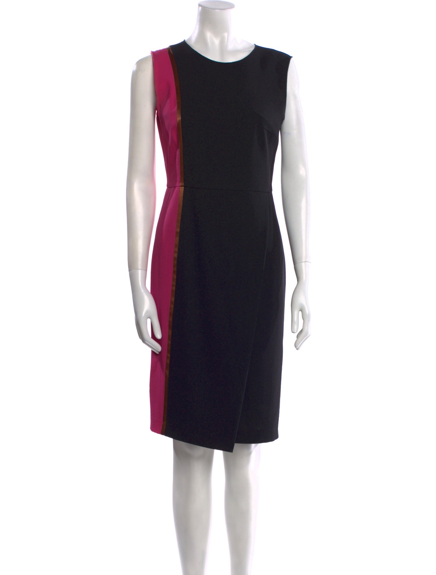 Salvatore Ferragamo Virgin Wool Knee-Length Dress