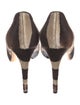 Salvatore Ferragamo Ponyhair Striped Pumps