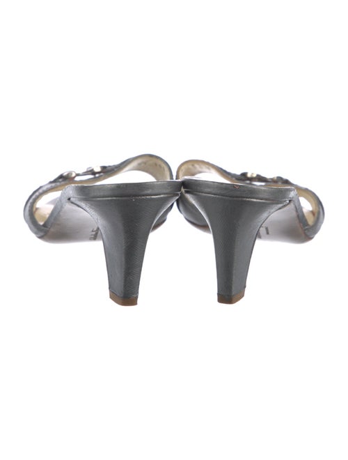 Salvatore Ferragamo Patent Leather Slides