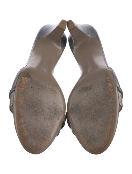 Salvatore Ferragamo Patent Leather Slides