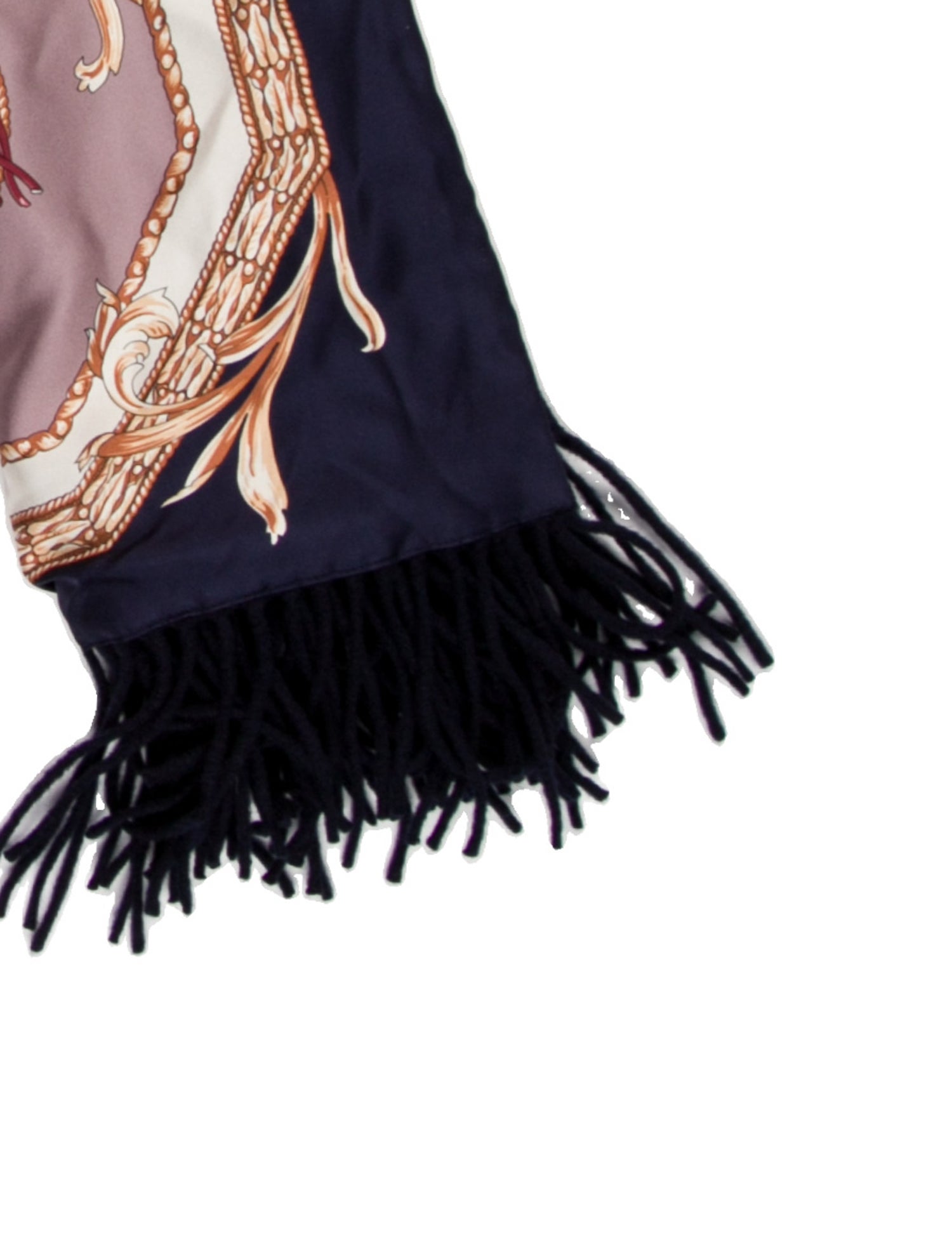 Salvatore Ferragamo Silk Floral Print Scarf