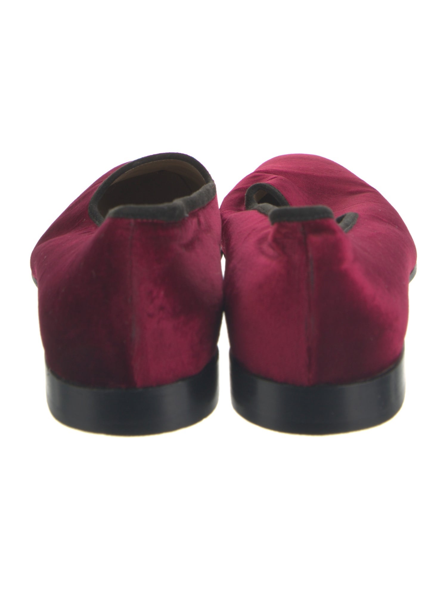 Salvatore Ferragamo Velvet Flats