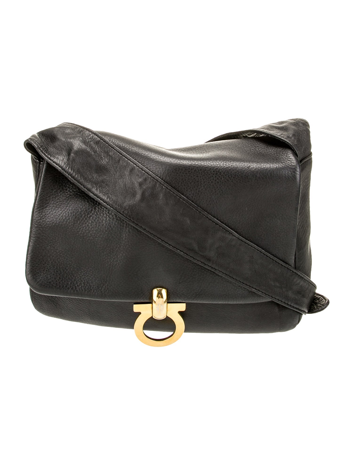 Salvatore Ferragamo Leather Shoulder Bag