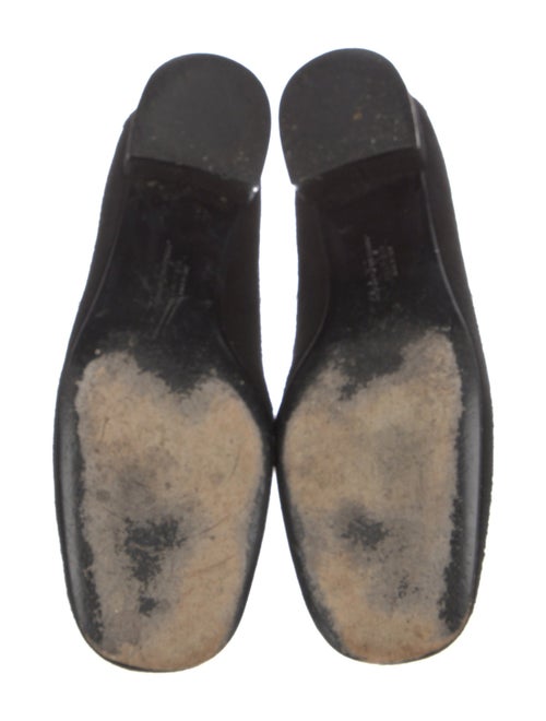 Salvatore Ferragamo Gancini Logo Suede Loafers