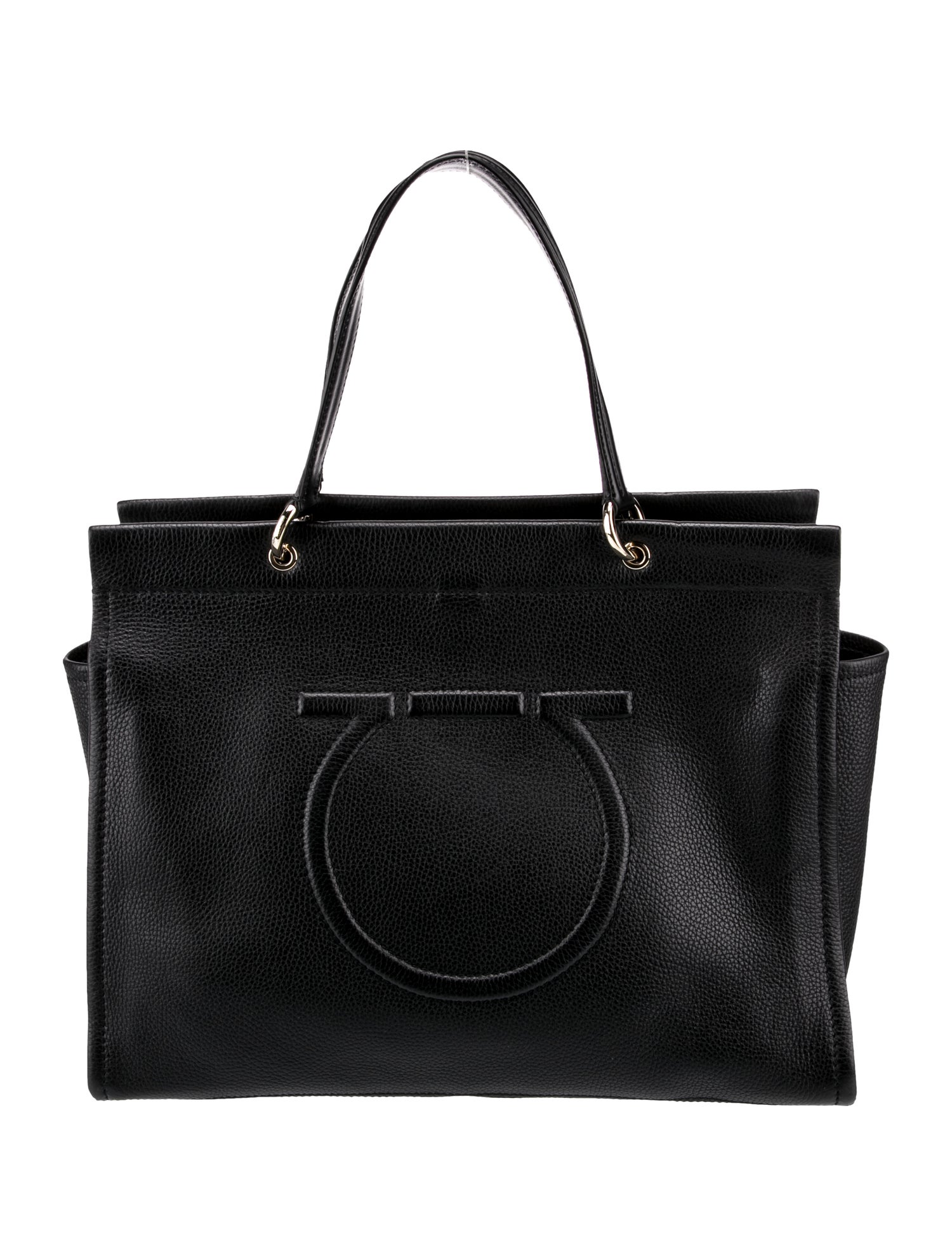 Dries Van Noten Metallic Twisted Top Handle Bag w/Tags