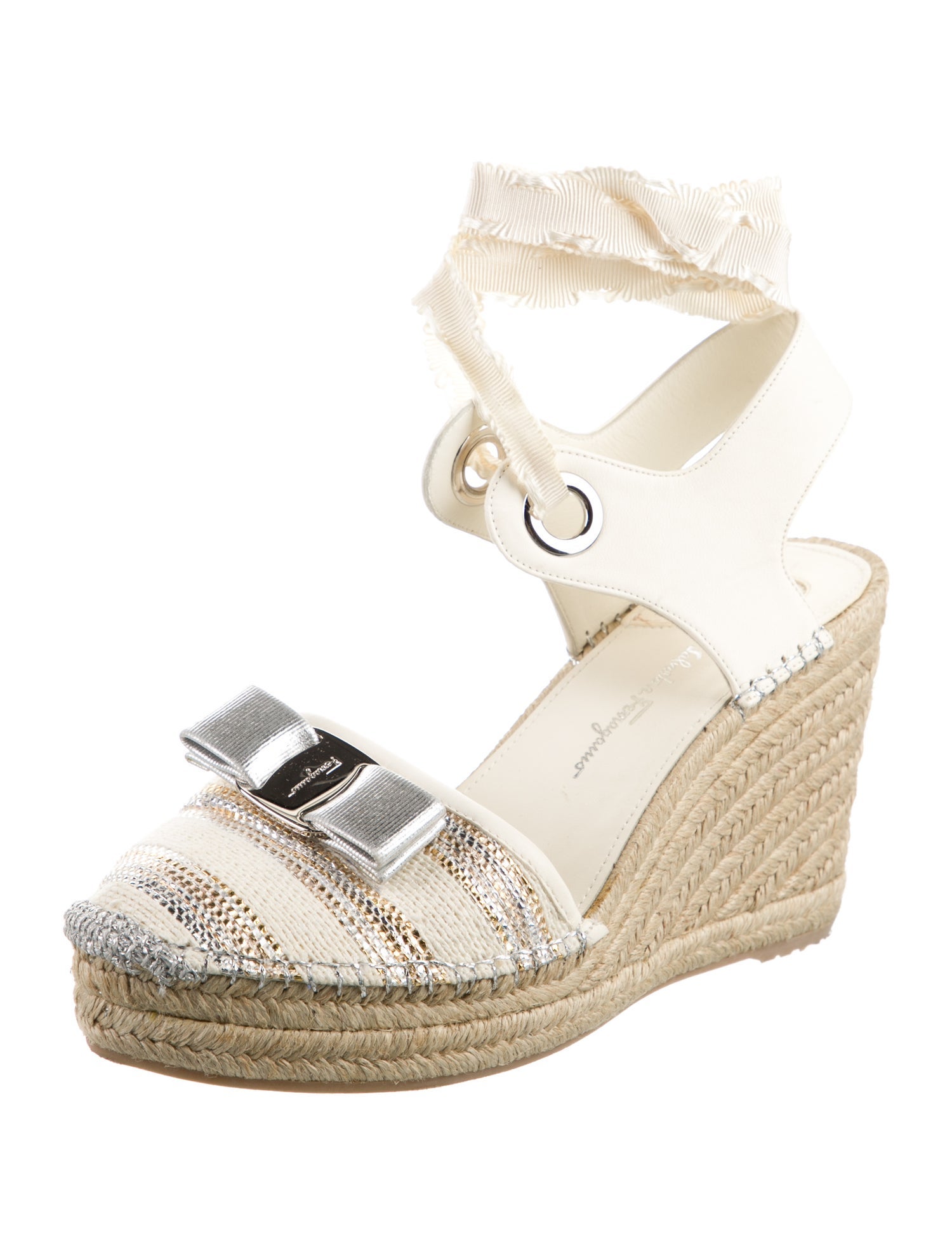 Salvatore Ferragamo Leather Slingback Pumps