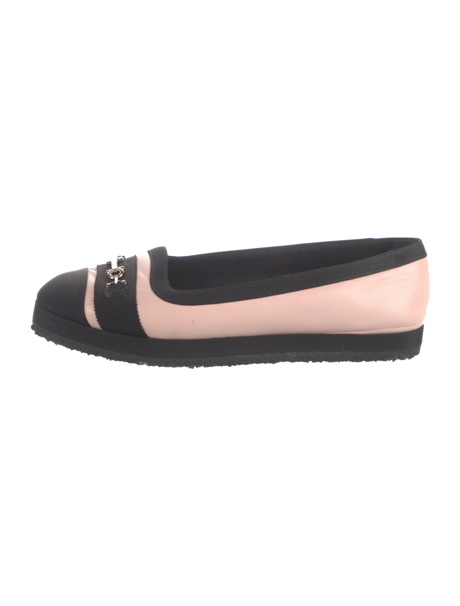 Salvatore Ferragamo Gancini Logo Leather Loafers