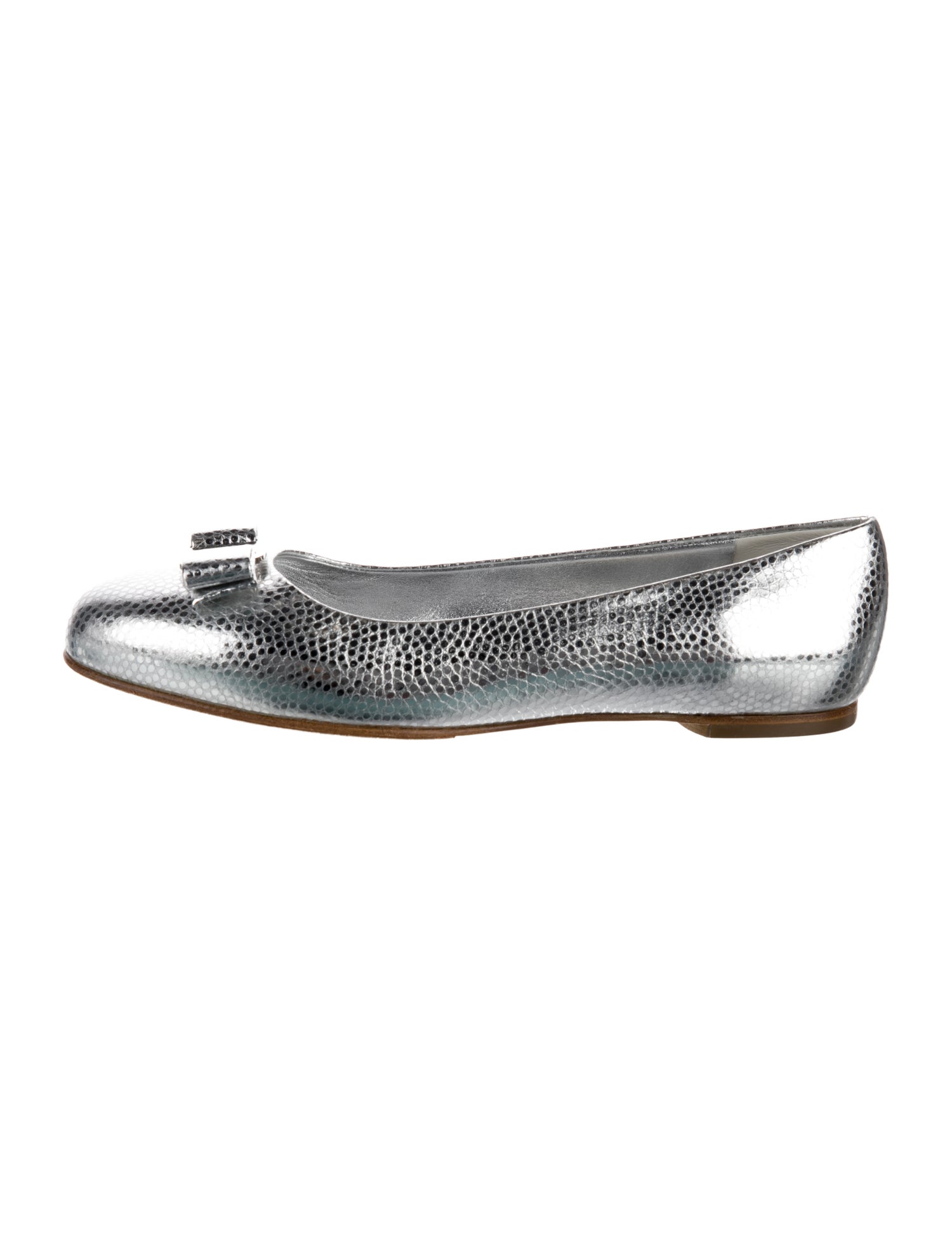 Salvatore Ferragamo Leather Ballet Flats