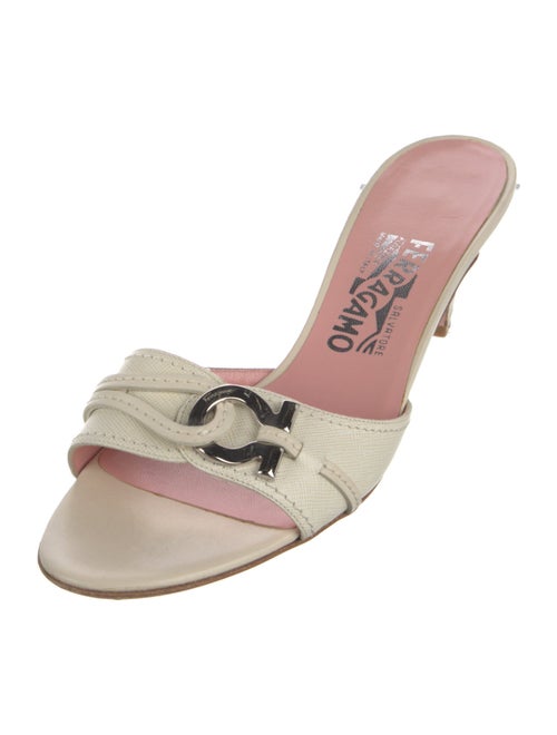 Salvatore Ferragamo Patent Leather Slides