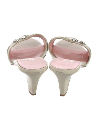 Salvatore Ferragamo Patent Leather Slides