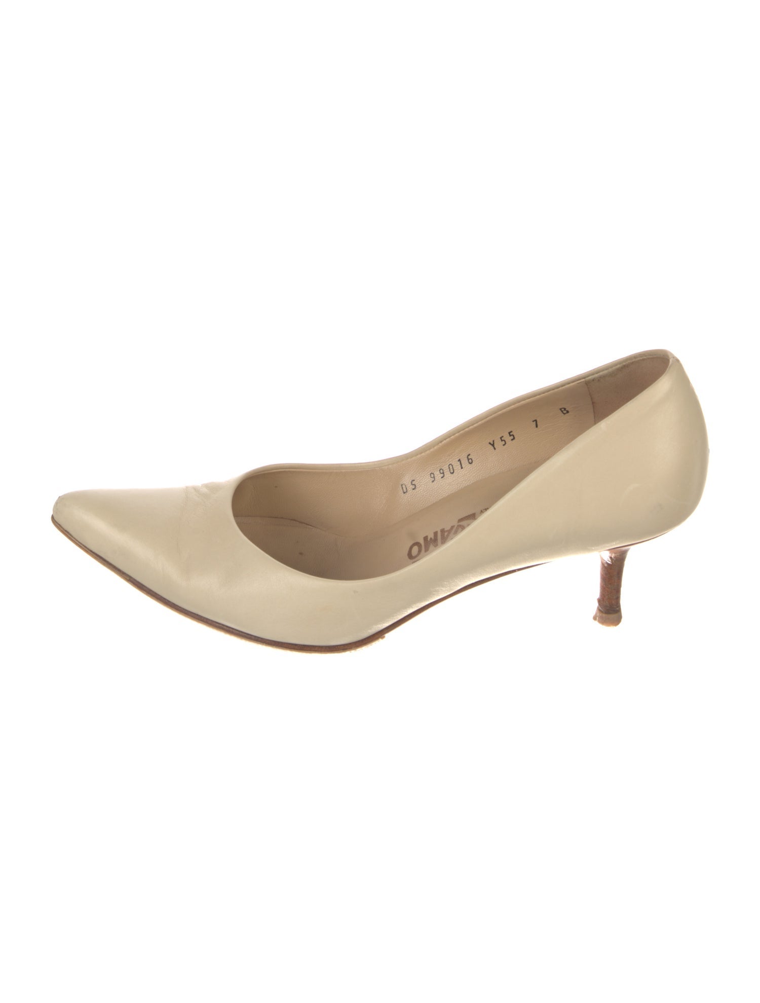 Salvatore Ferragamo Leather Pumps