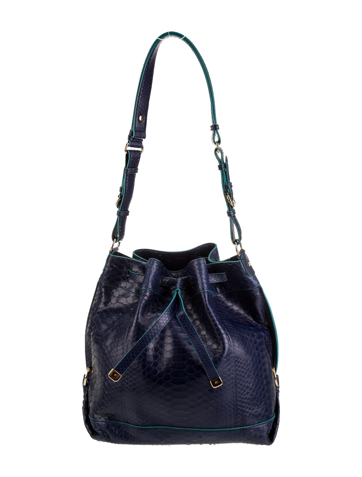 FERRAGAMO Leather bucket bag with l details フェラガモ Ferragamo Leather Bucket Bag | italist