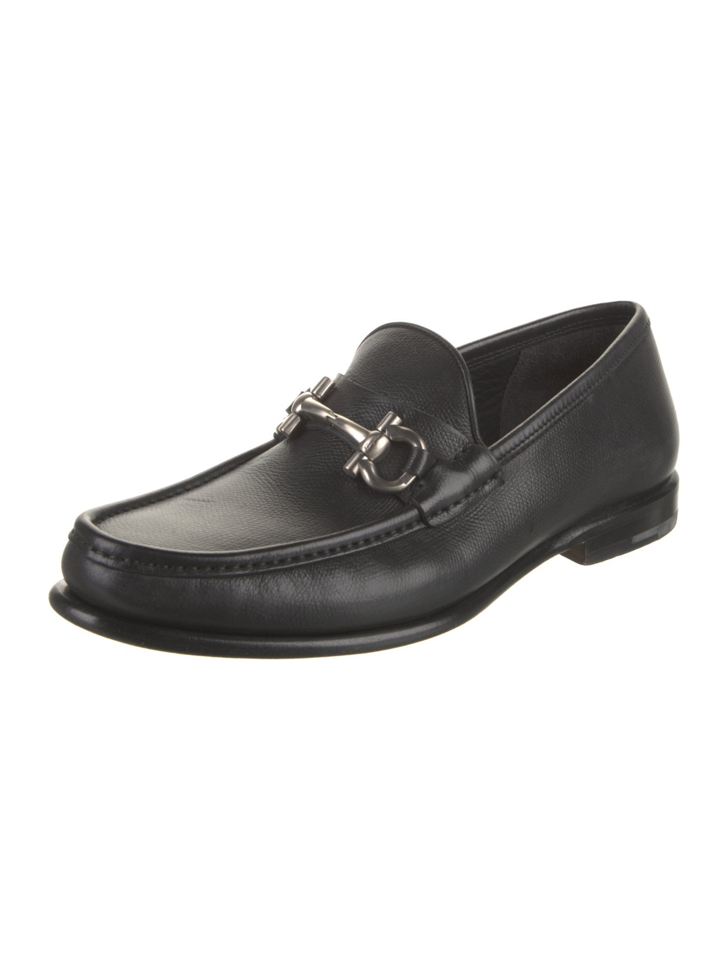 Salvatore Ferragamo Leather Dress Loafers
