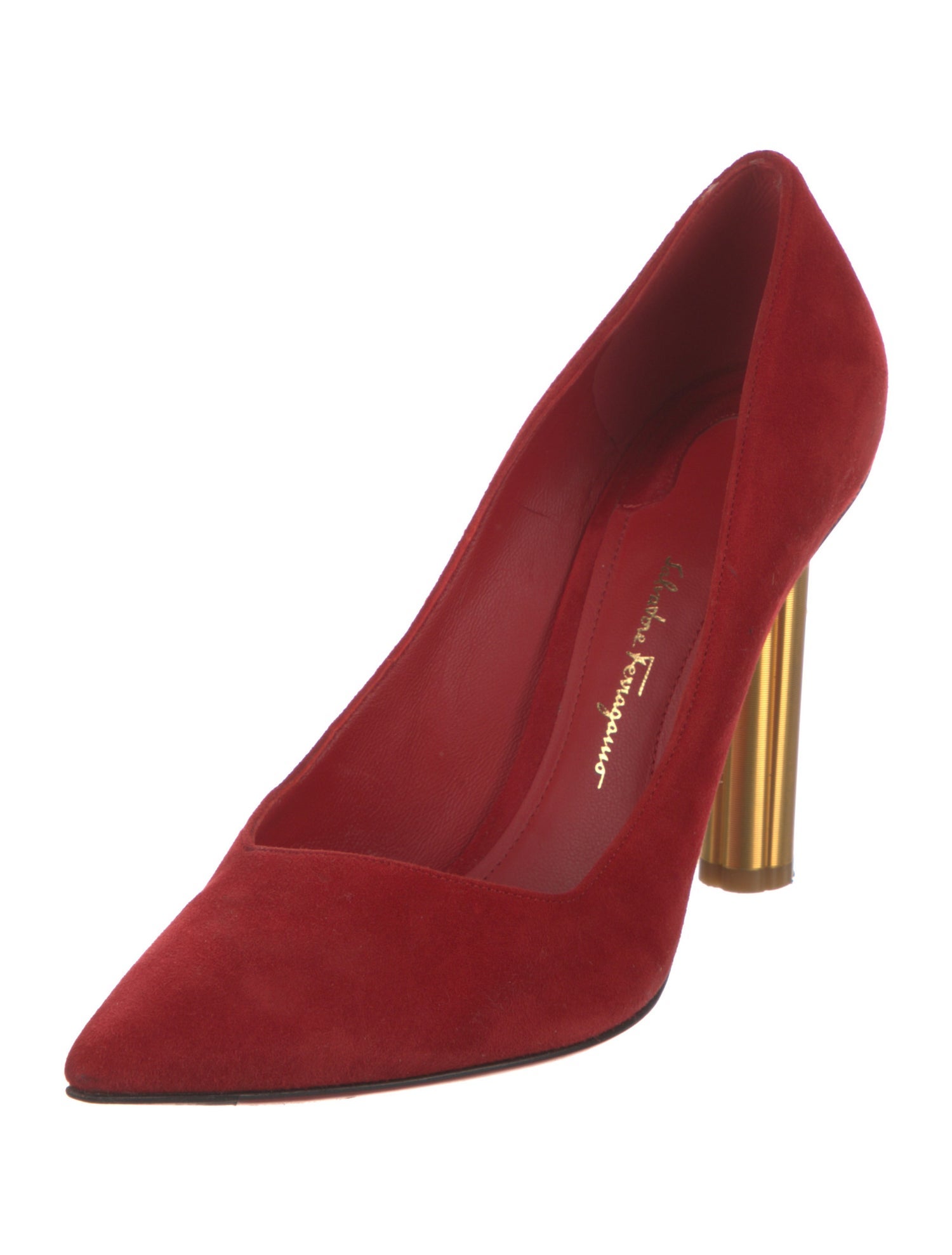 Salvatore Ferragamo Suede Pumps