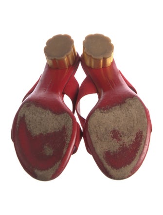 Salvatore Ferragamo Suede Slides