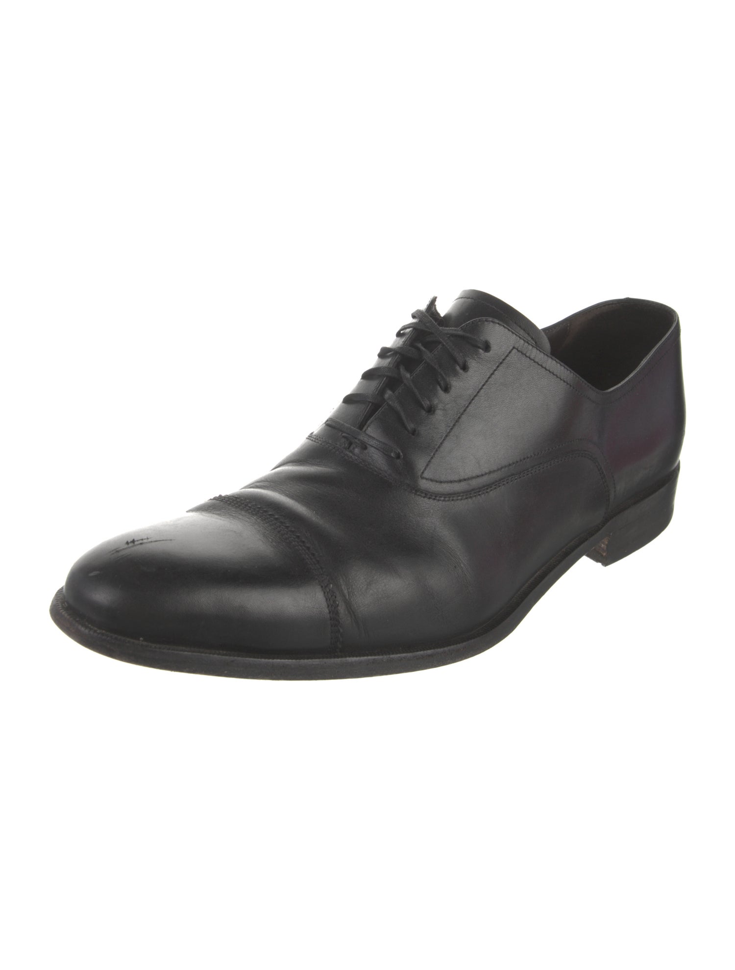 Salvatore Ferragamo Leather Oxfords