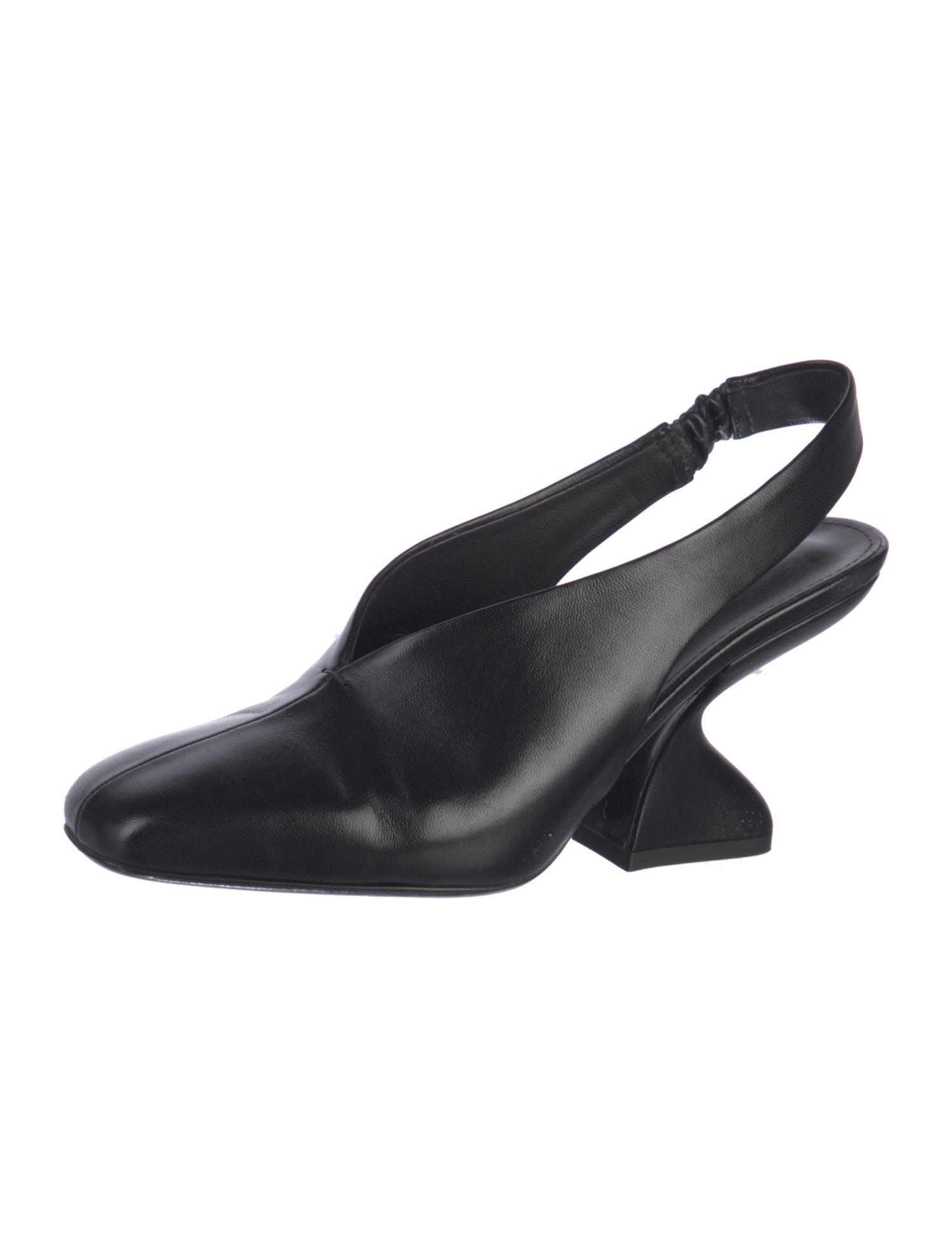 Salvatore Ferragamo Leather Slingback Pumps