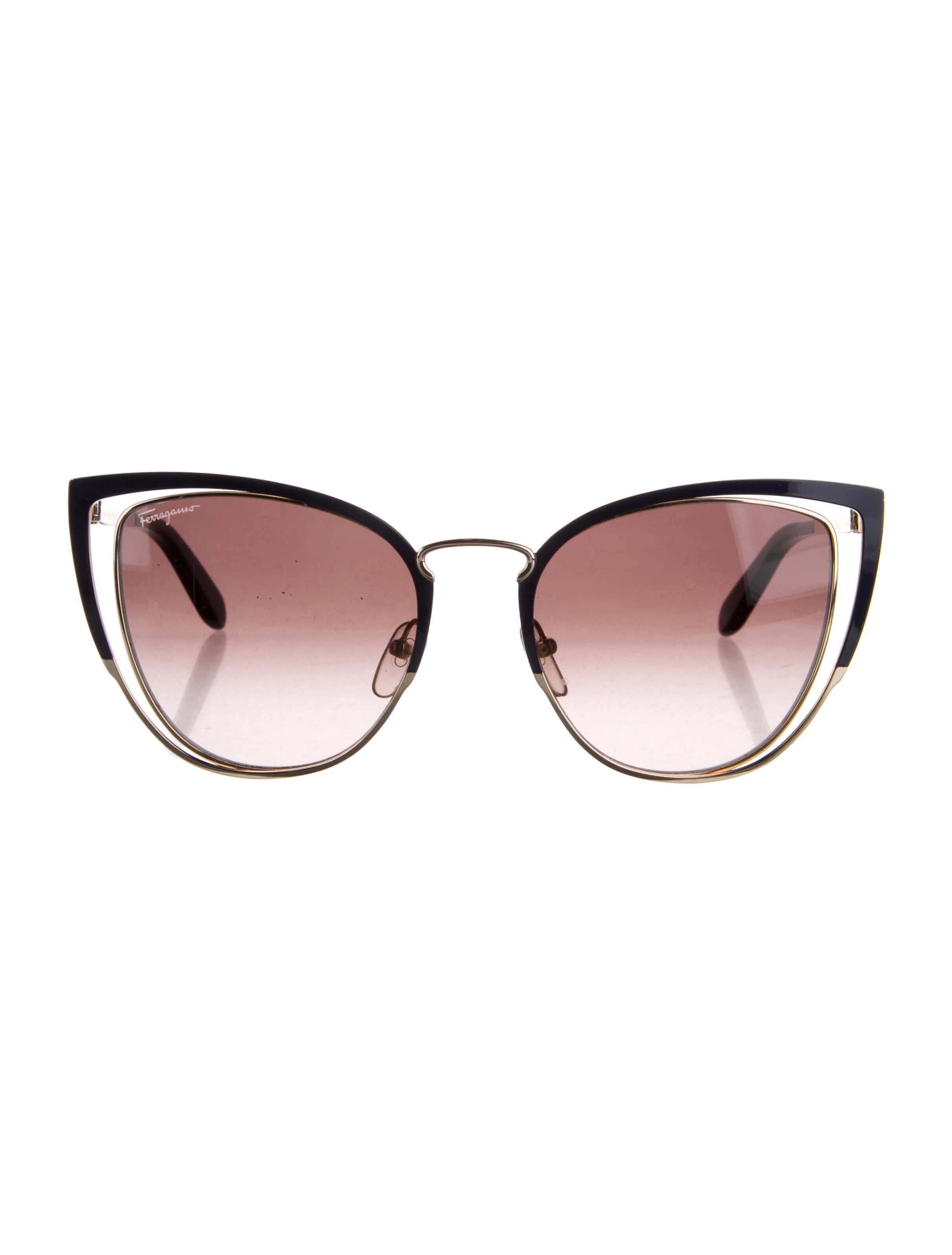 Salvatore Ferragamo Cat-Eye Gradient Sunglasses