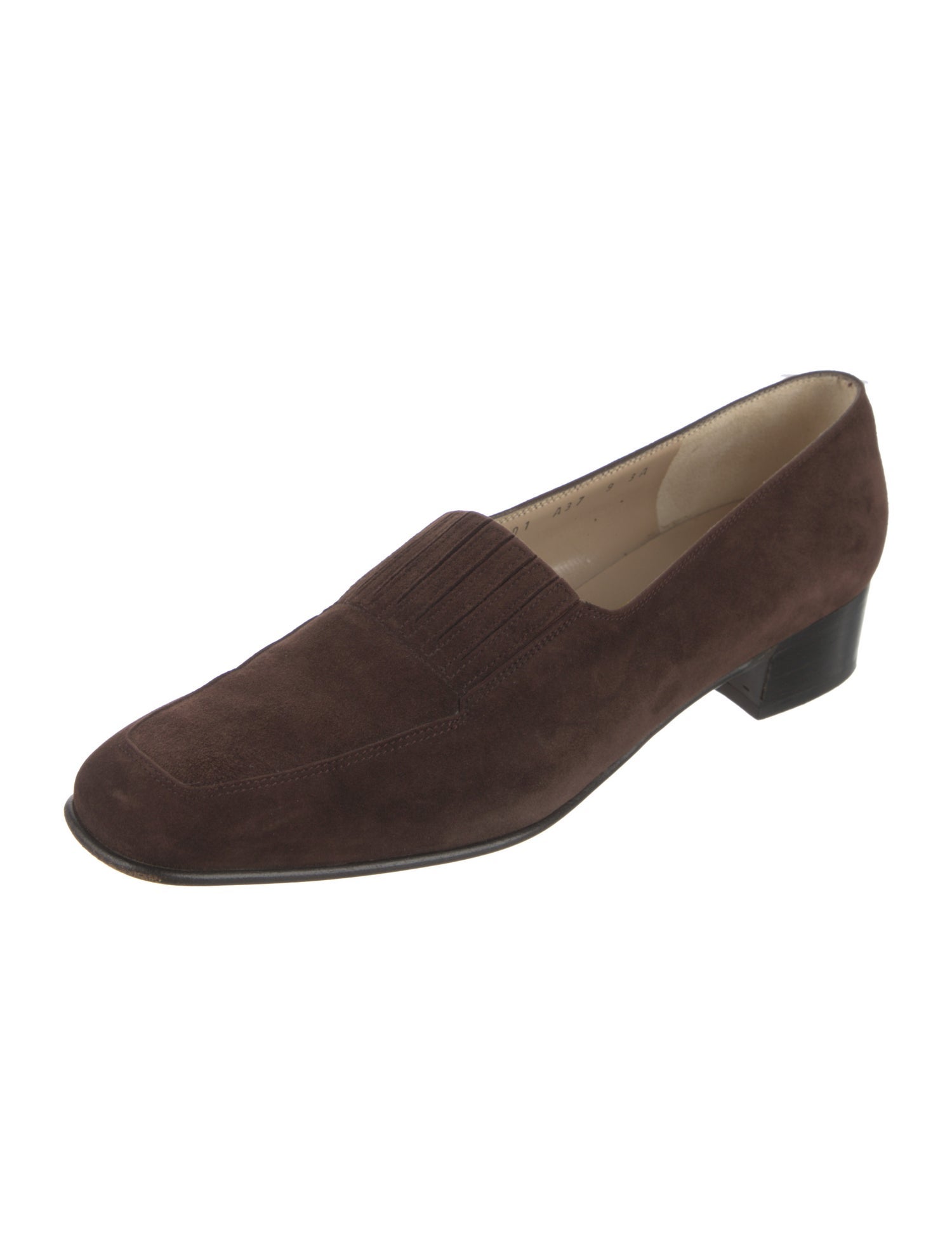 Salvatore Ferragamo Suede Loafers