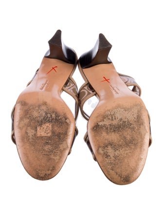 Salvatore Ferragamo Vara Bow Accent Leather Slides