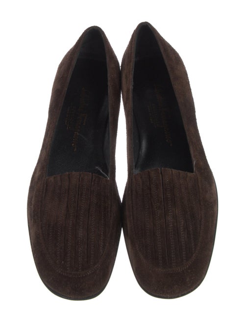 Salvatore Ferragamo Suede Flats
