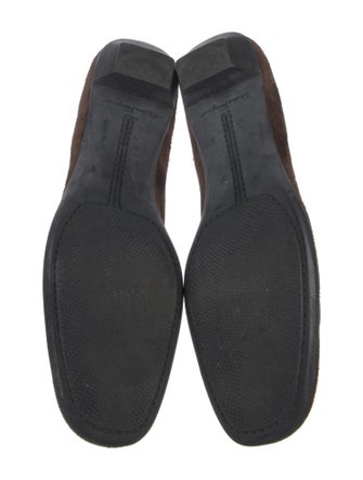 Salvatore Ferragamo Suede Flats