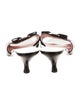 Salvatore Ferragamo Vara Bow Accent Patent Leather Slides