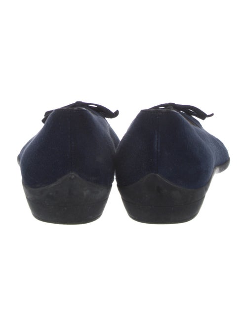 Salvatore Ferragamo Vara Bow Accent Suede Flats