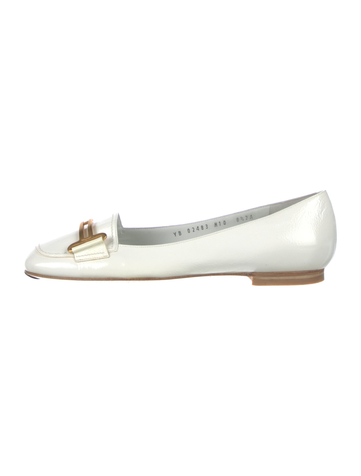 Salvatore Ferragamo Leather Flats