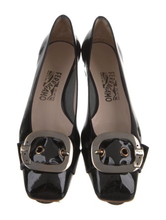 Salvatore Ferragamo Patent Leather Flats