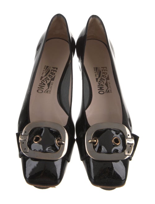 Salvatore Ferragamo Patent Leather Flats