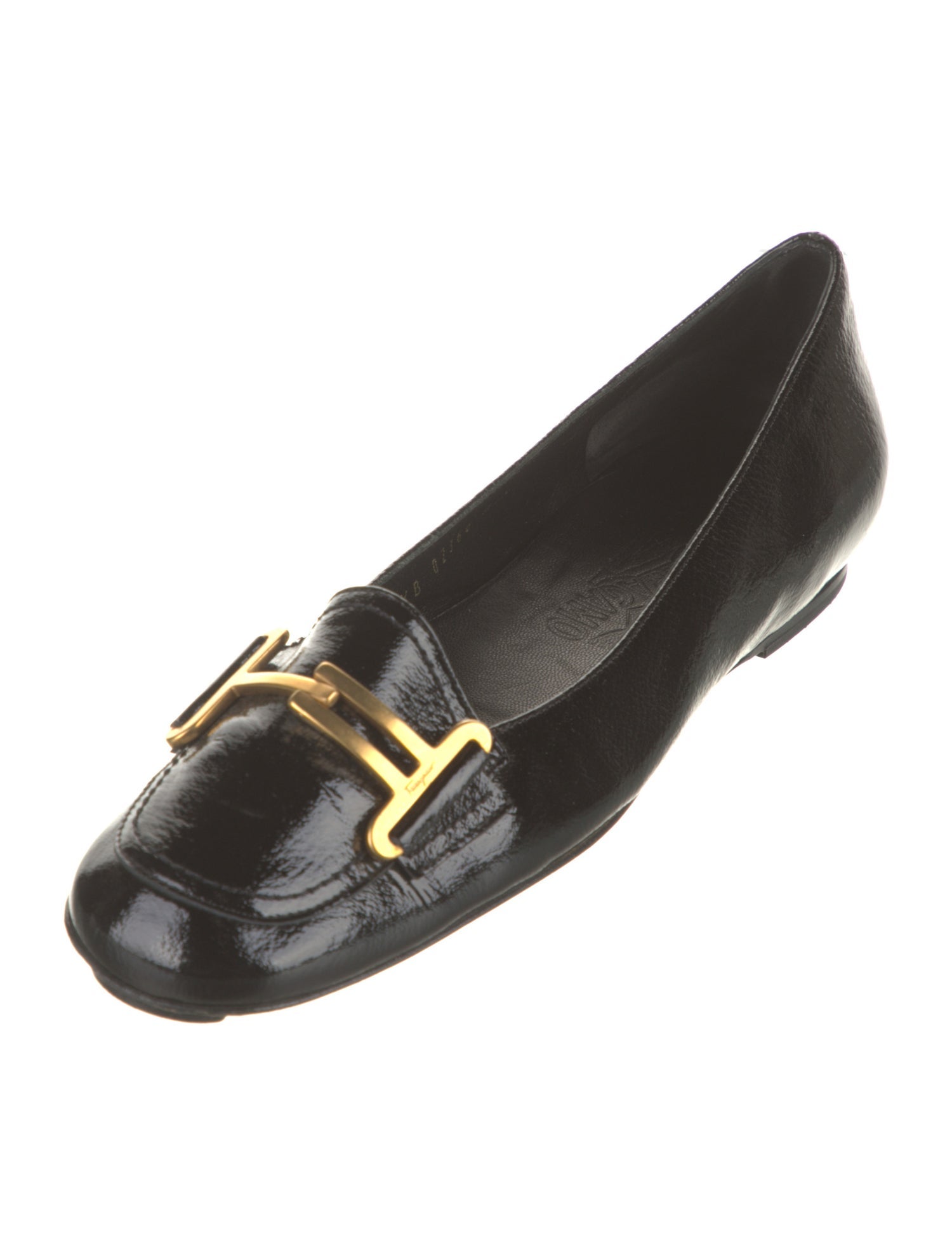 Salvatore Ferragamo Patent Leather Flats