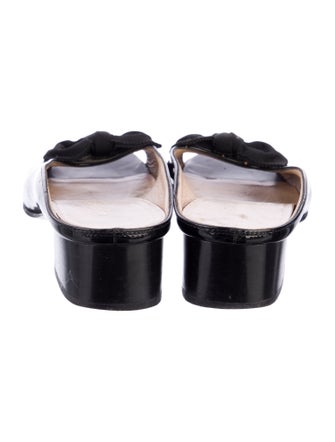 Salvatore Ferragamo Patent Leather Slides