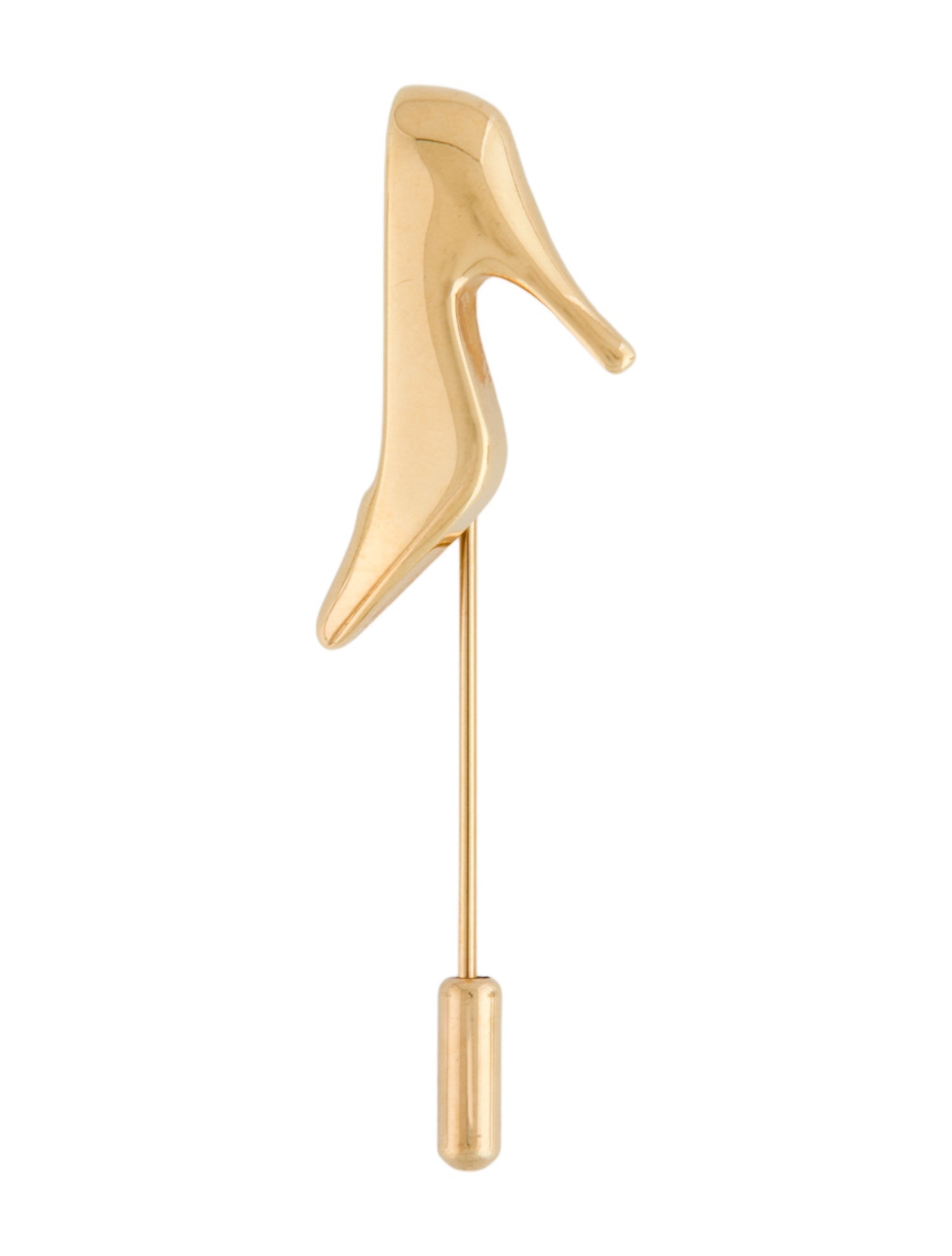 Salvatore Ferragamo High Heel Stick Pin