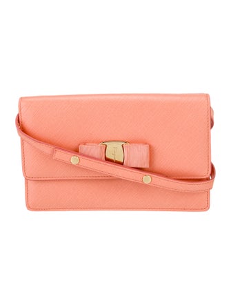 Salvatore Ferragamo Saffiano Leather Crossbody Bag