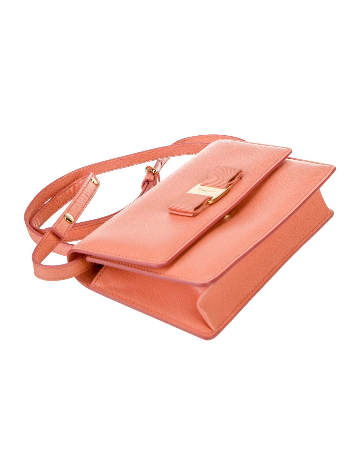 Salvatore Ferragamo Saffiano Leather Crossbody Bag