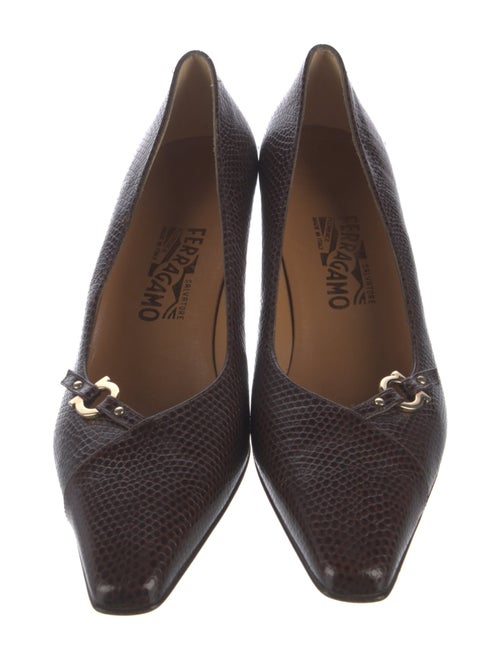 Salvatore Ferragamo Leather Pumps