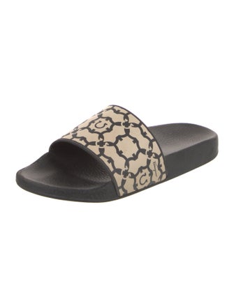 Salvatore Ferragamo Rubber Printed Slides